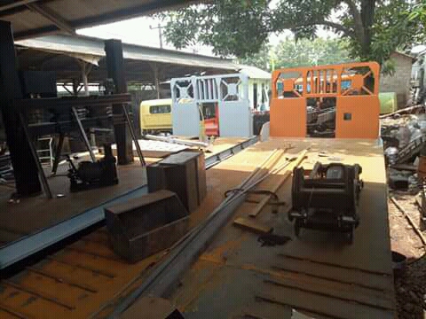 Karoseri Flat Deck Konstruksi